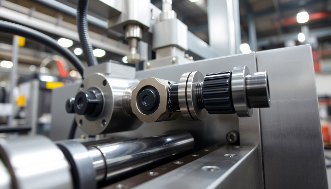 Modern spannsysteme pneumatisch being operated in an industrial automation process for precise clamping.