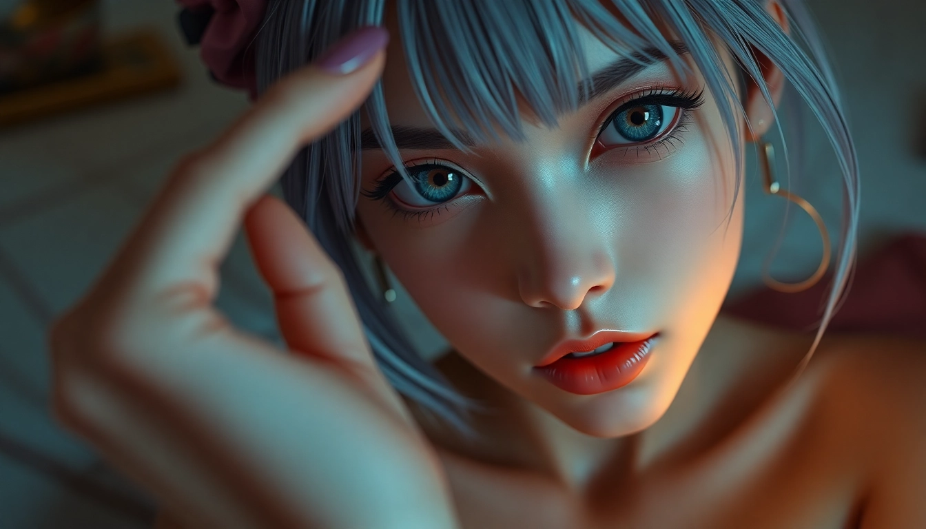 Preview of an advanced nsfw ai art generator creating hyperrealistic adult visuals with detailed features and vibrant colors for realistic output.