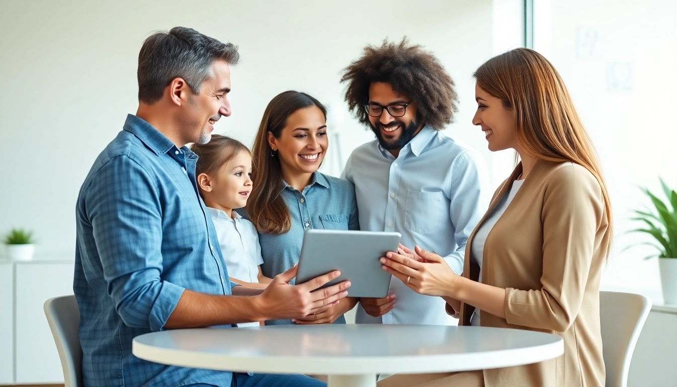 Best health insurance: A diverse family reviews tailored plans with a licensed agent